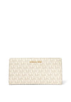 MICHAEL Michael Kors Jet Set Slim Wallet, Vanilla & Acorn