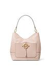 MICHAEL Michael Kors Amy Large Pebbled Shoulder Bag, Soft Pink