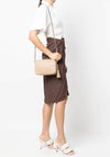 MICHAEL Michael Kors Camera Bag Leather Crossbody Bag, Camel