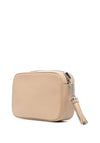 MICHAEL Michael Kors Camera Bag Leather Crossbody Bag, Camel