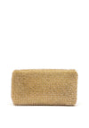 Zen Collection Diamante Mesh Clutch Bag, Gold