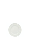 Mikasa 18cm Ridged Bread Plate, White