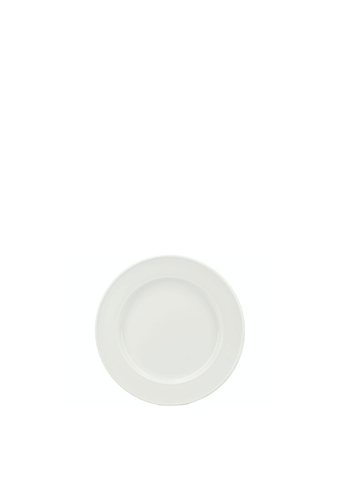 Mikasa 18cm Ridged Bread Plate, White