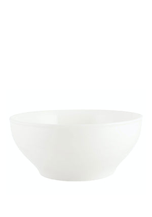 Mikasa 21cm Ridged Large Serving Bowl, White
