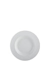 Mikasa 23cm Ridged Soup Plate, White