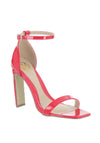 Millie & Co. Serine Barely There Heeled Sandals, Red