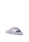 Millie & Co. Padded Strap Slider Sandals, Lilac