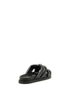 Millie & Co. Padded Strap Slider Sandals, Black