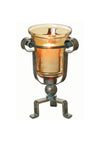 Mindy Brownes Scroll Hurricane Small Candle Holder