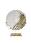 Mindy Brownes Gold Leaf Circle Décor