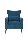 Mindy Brownes Helena Chair, Denim