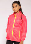 Mac In A Sac Mini Origin Waterproof Jacket, Neon Pink