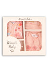 Minoti Baby Girl Park 4 Piece Gift Box, Pink