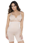 Miraclesuit Comfy Curves Hi Waist Thigh Slimmer, Nude