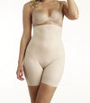 Miraclesuit Instant Tummy Tuck 2419 Hi Waist Thigh Slimmer, Warm Beige