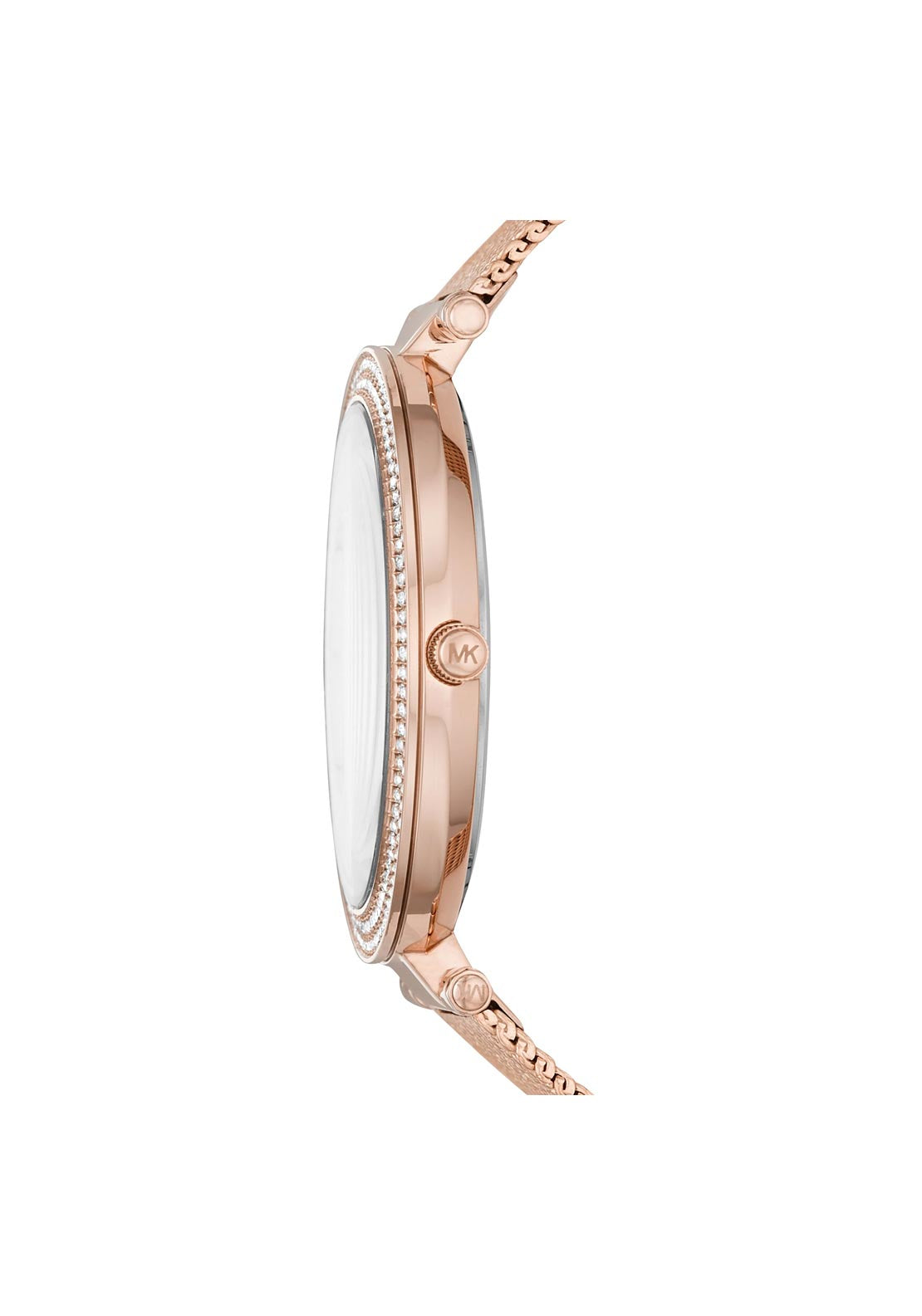 Michael Kors Darci Oversized Women’s Rose Gold Mesh Strap, Rose Gold