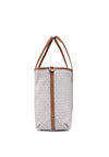 MICHAEL Michael Kors Beck Large Logo Print Tote, Vanilla & Acorn