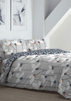 Appletree Malmo Floral Duvet Cover & Pillowcase Set, Grey