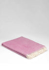 McNutt of Donegal Lambswool Scarf, Spotted Strawberry