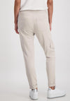 Monari Button & Zip Detail Joggers, Beige