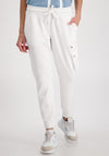 Monari Cargo Style Joggers, White