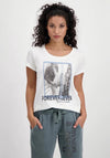 Monari Forever & Ever Graphic T-shirt, White Multi