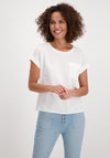 Monari Patch Chest Pocket T-Shirt, White