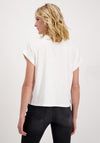 Monari Glam Straight T-Shirt, White