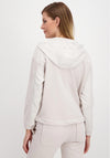 Monari Patch Pocket Zip Hoodie, Beige