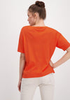 Monari Lightweight V Neck T-Shirt, Orange