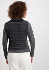 Monari Quilted Short Jacket, Charcoal