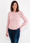 Monari Knitted Jumper, Blossom Pink