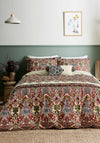 Morris & Co Granada Duvet Set, Indigo & Red