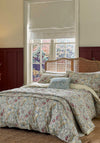 Morris & Co. Golden Lily Duvet Cover, Fig & Teal