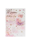 Mother’s Day Card for Mum 6.5 x 9.5, Pink & Gold Glitter