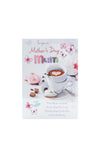 3-D Mother’s Day Card For Mum 6x9, White Glitter