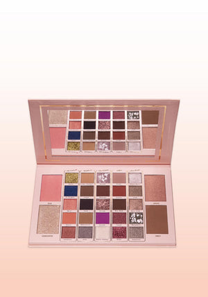 BPerfect Mrs Glam Palette and Peachy Elixir Bundle