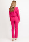 Seventy1 Cropped Jacket Two Piece Suit, Pink