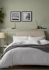 BEDECK CALM DUVET COVER KS CLOUD GREY