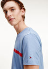 Tommy Hilfiger Global Stripe T-Shirt, Colorado Indigo