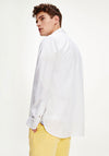 Tommy Hilfiger Organic Oxford Mini Print Shirt, White