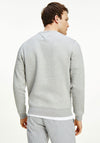 Tommy Hilfiger Stacked Tommy Flag Sweater, Medium Grey