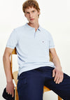 Tommy Hilfiger Basic Tipped Polo Shirt, Breezy Blue