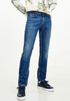Tommy Hilfiger Straight TH Stretch Denton Jeans, Hobart Indigo