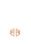 MYA BAY Double Triangle Revisited Ring, Rose Gold