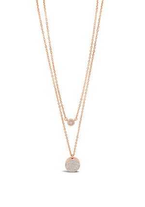 Absolute Rose Collection Locket Necklace, Rose Gold