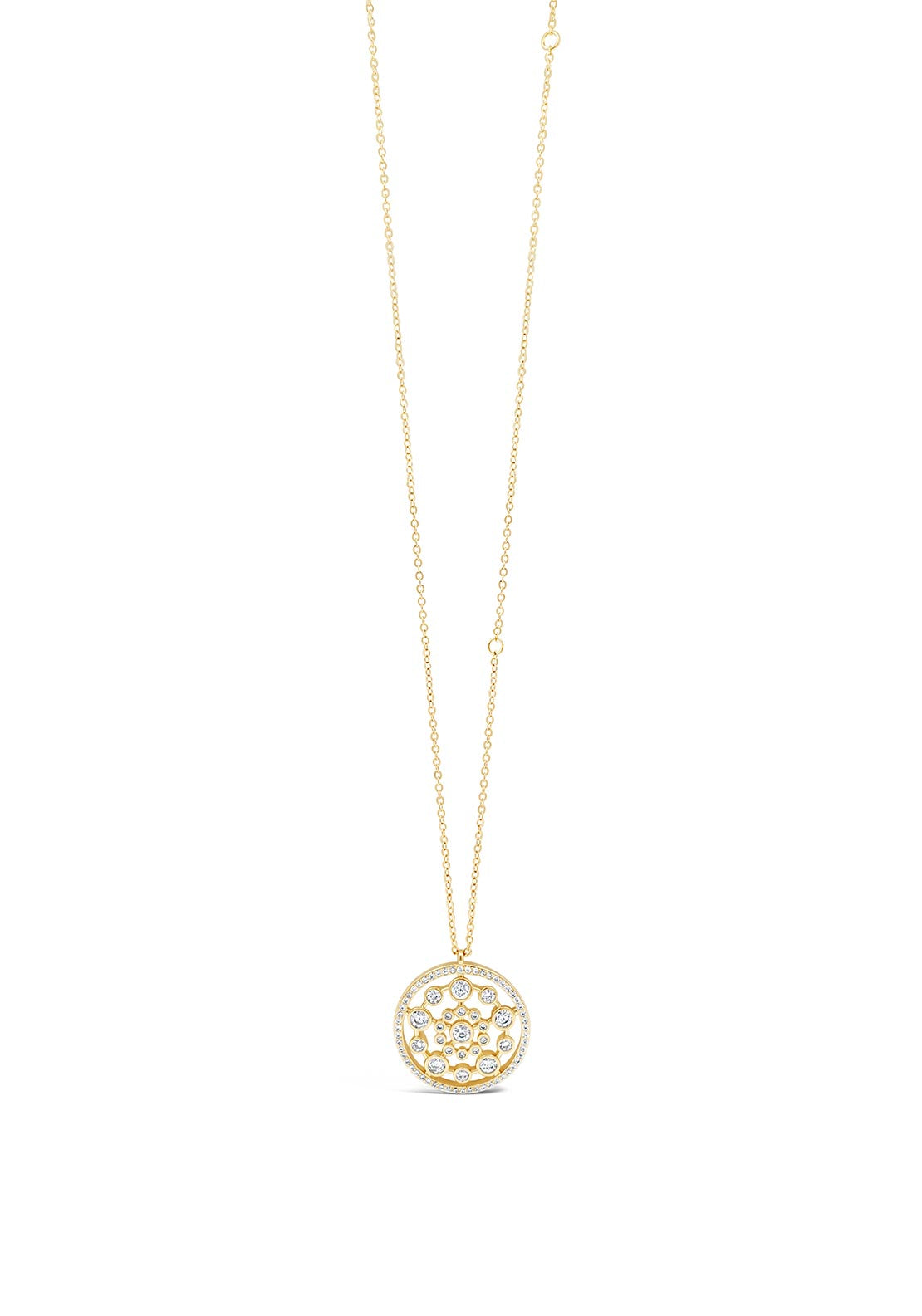 Absolute Long Rose Collection Necklace, Gold