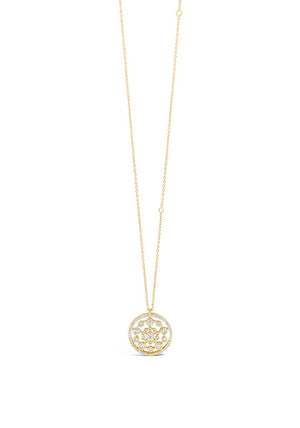 Absolute Long Rose Collection Necklace, Gold