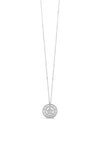 Absolute Long Rose Collection Necklace, Silver
