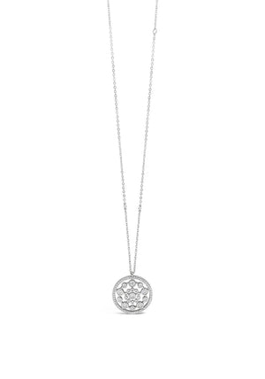 Absolute Long Rose Collection Necklace, Silver